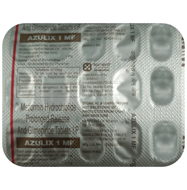 Azulix 1 MF Tablet PR