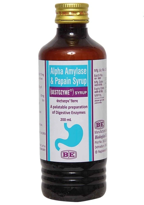 BIOLOGICAL E LTD. Bestozyme Syrup (250 Ml)