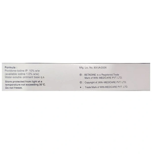 Betadine 10% Ointment