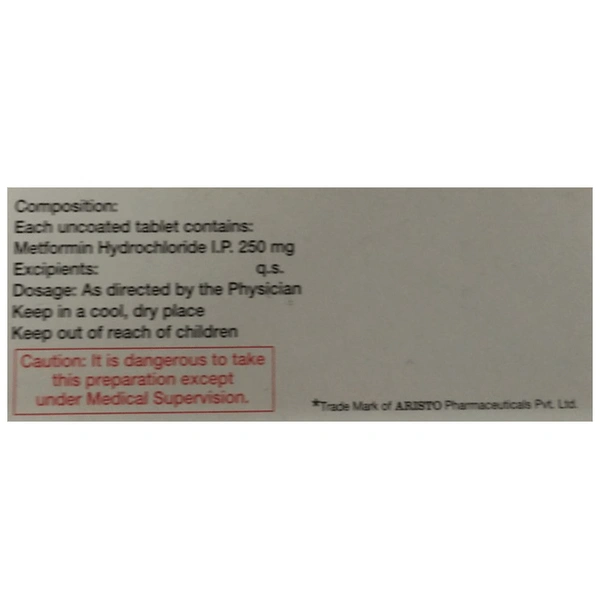 Bigomet 250 Tablet