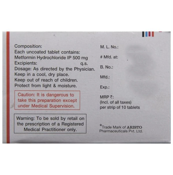 Bigomet 500 Tablet