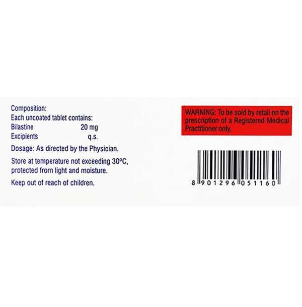 Bilasure 20 Tablet