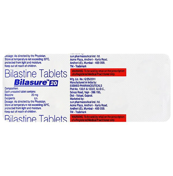 Bilasure 20 Tablet