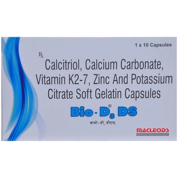 MACLEODS PHARMACEUTICALS Bio D3 Ds Cap (10 Cap)