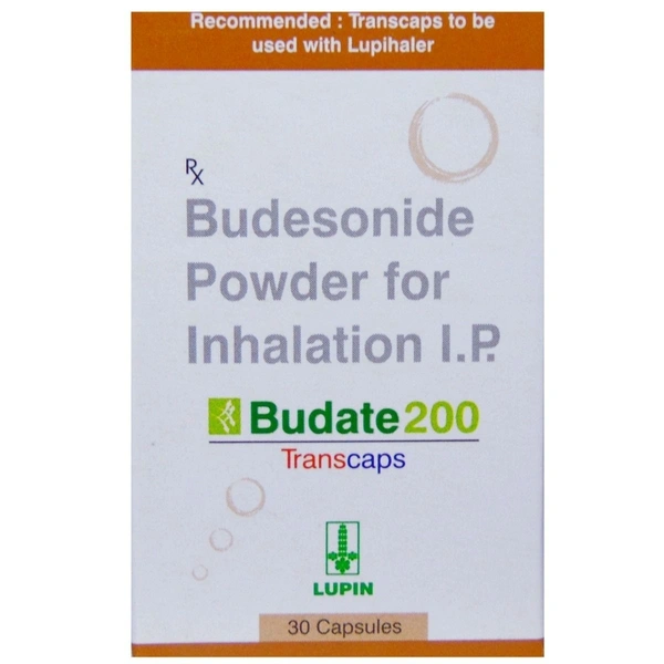 LUPIN Budate 200 Transcaps (30 Cap)