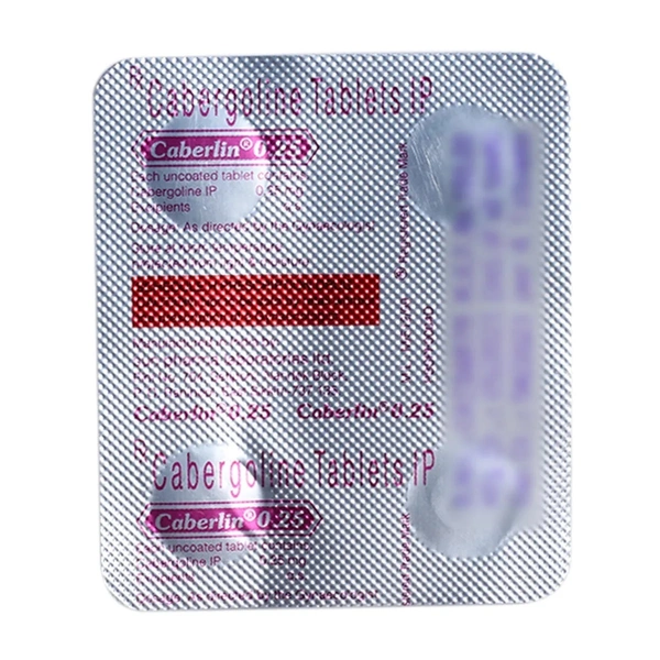 SUN PHARMA Caberlin 0.25Mg Tab (4 Tab)