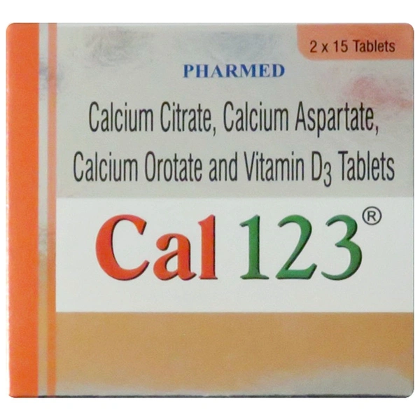 PHARMED MEDICARE PVT LTD Cal 123Mgtab (15 Tab)