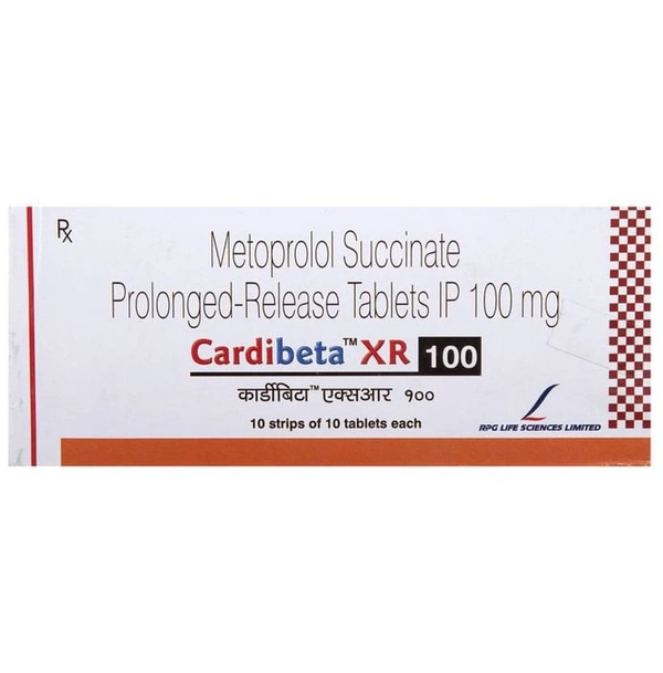 Cardibeta XR 100 Tablet