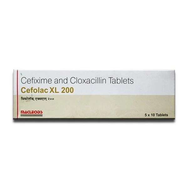 MACLEODS PHARMACEUTICALS Cefolac Xl 200 Mg