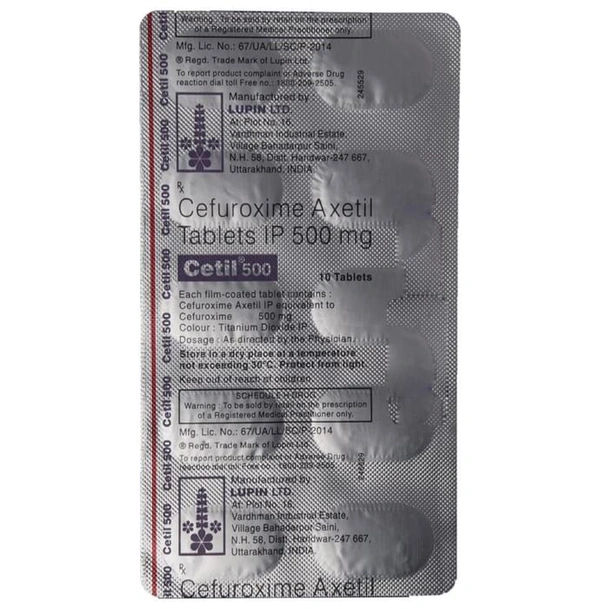 Cetil 500 Tablet