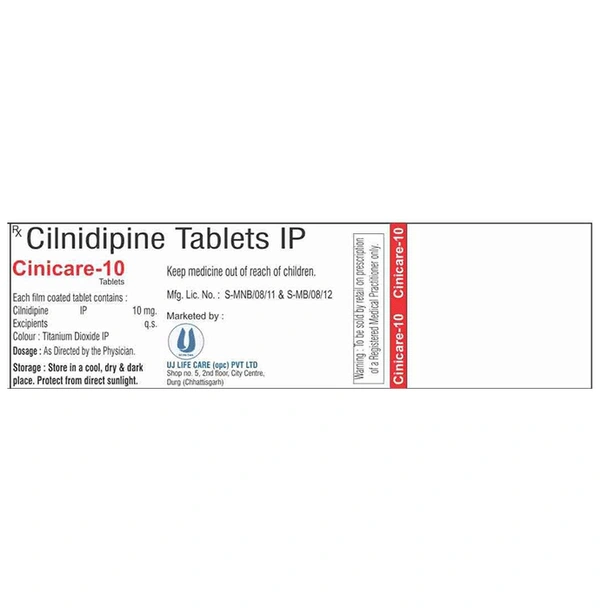 Cinicare 10 Tablet