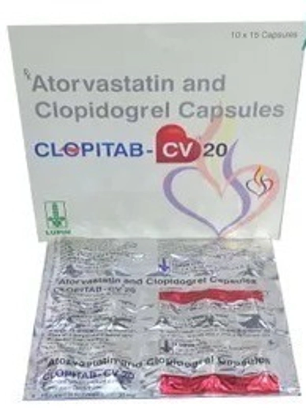LUPIN Clopitab Cv 20Mg Cap (15 Cap)