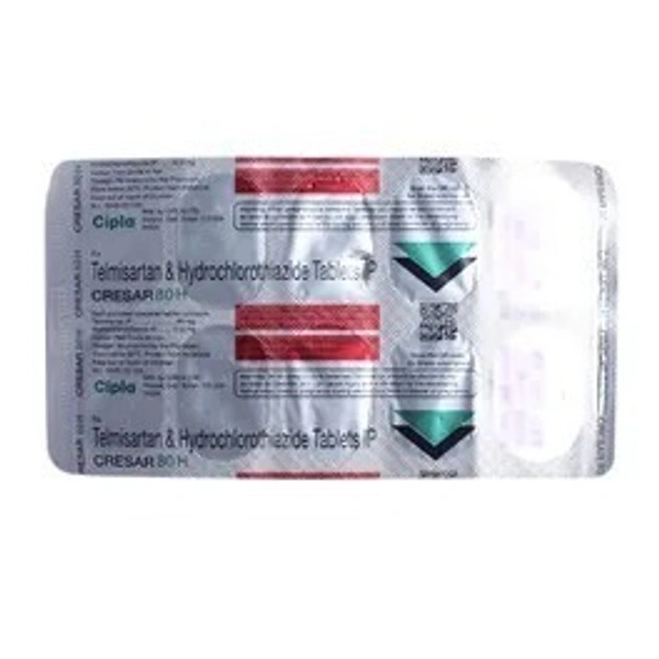 CIPLA LTD. Cresar 80H Tab (15 Tab)