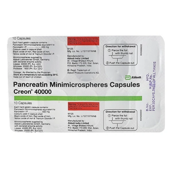 CREON 40000MGTAB (10 TAB)