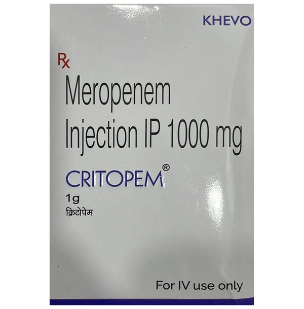 Critopem 1g Injection