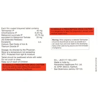 CTD-MT 6.25/25/40 Tablet ER