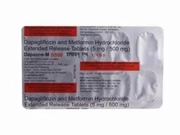 MSN LABORATORIS Dapaone M 5/500Mg Tab (10 Tab)