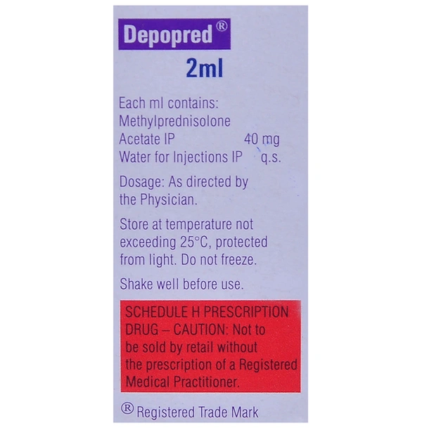 DEPOPRED 40 MG INJECTION