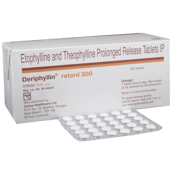Deriphyllin Retard 300 Tablet PR