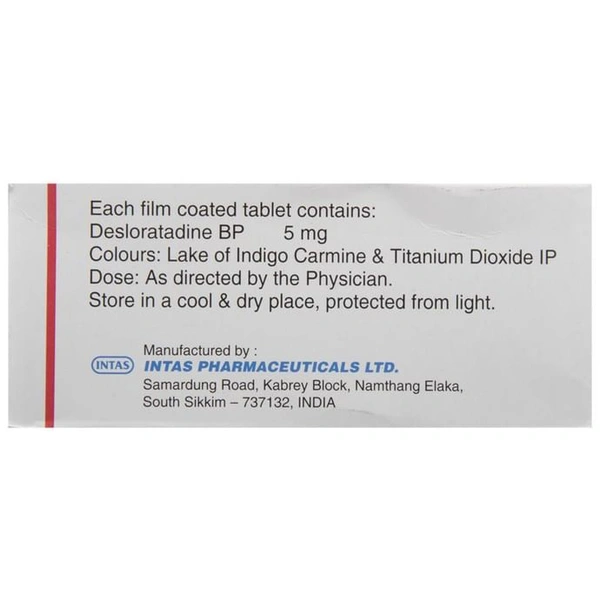 Dezlorid 5mg Tablet