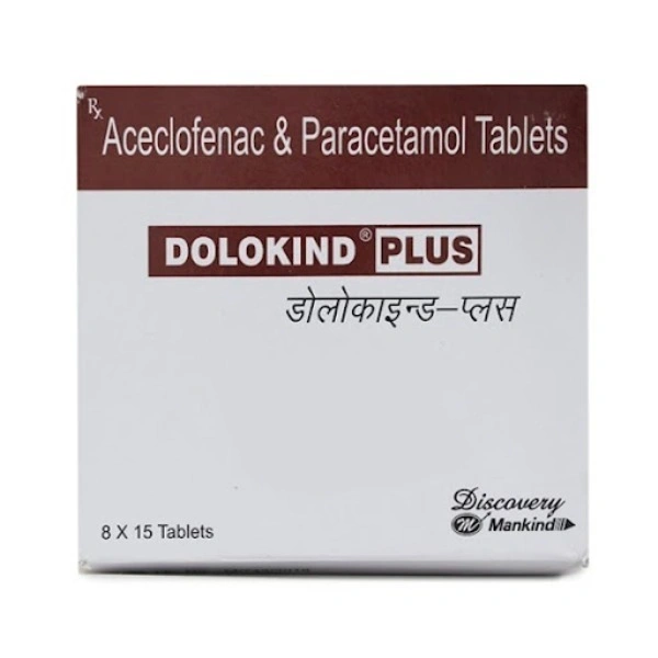 MANKIND PHARMA Dolokind Plus Tab (15 Tab)