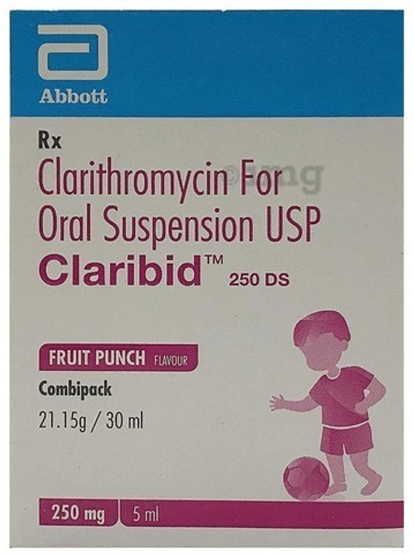 Claribid 250 DS Oral Suspension 