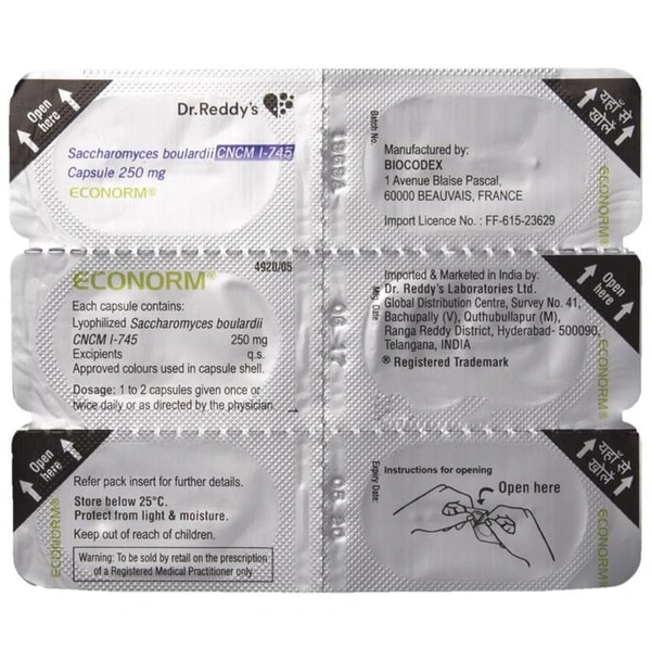 Econorm 250mg Capsule