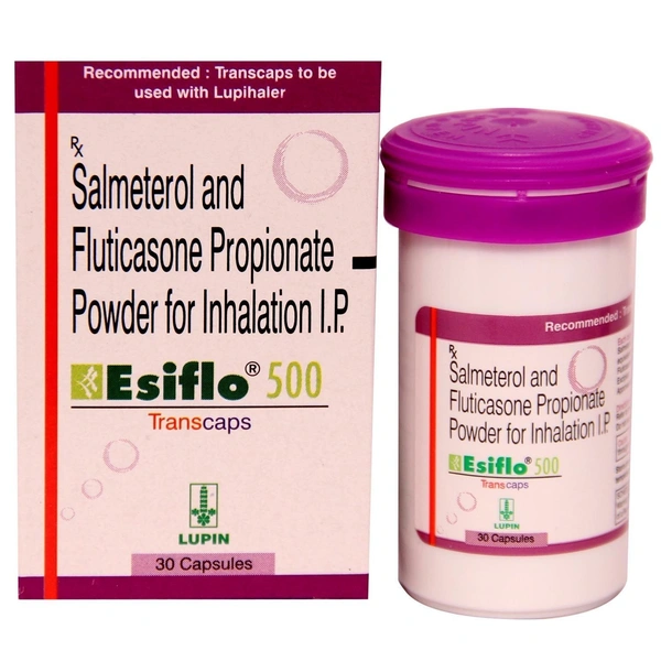 LUPIN Esiflo 500 Transcaps (30 Cap)