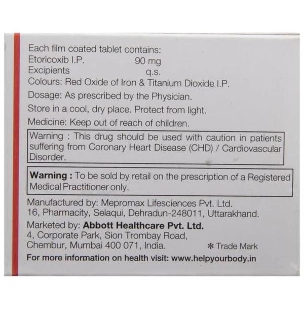 Etody 90 Tablet