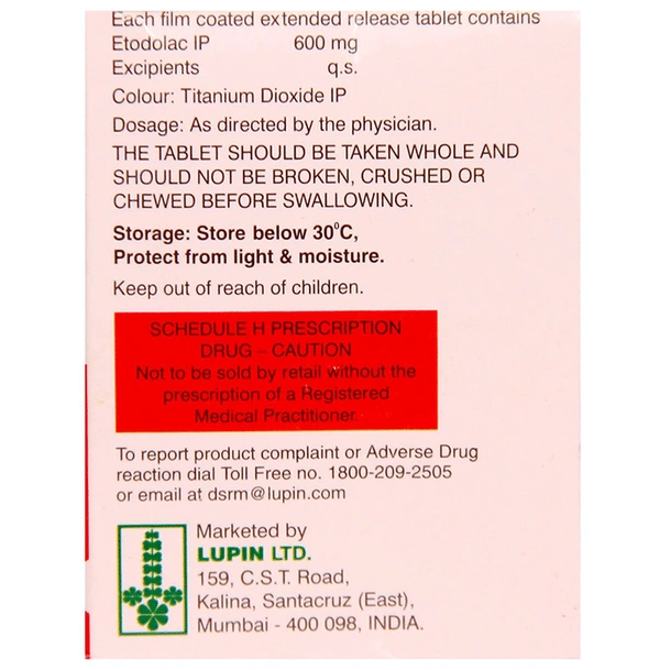 Etofree 600 ER Tablet