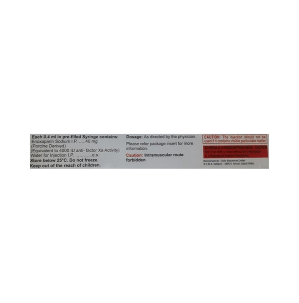Euparin Injection
