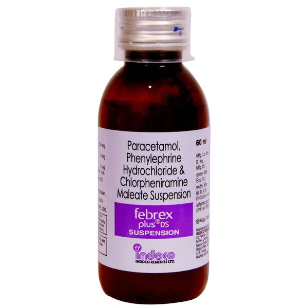 INDOCO  REMEDIES Febrex Plus Ds Syp