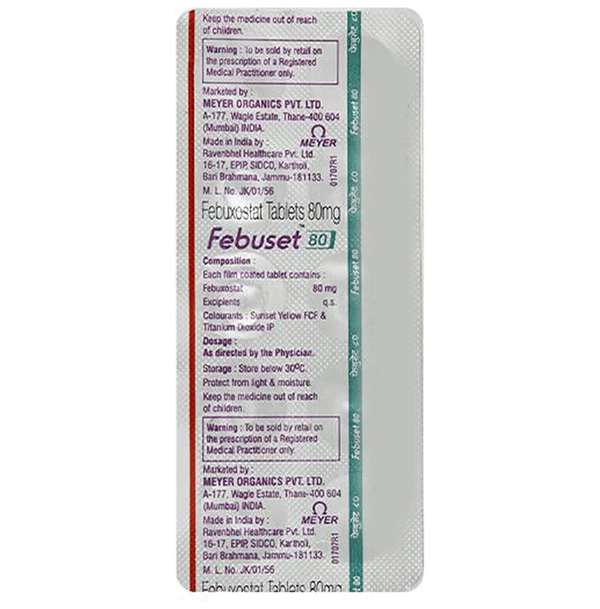Febuset 80 Tablet