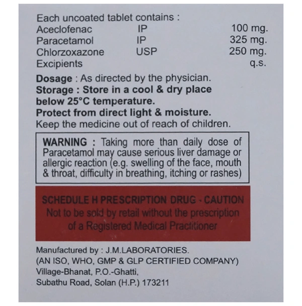 Fenaczone P Tablet
