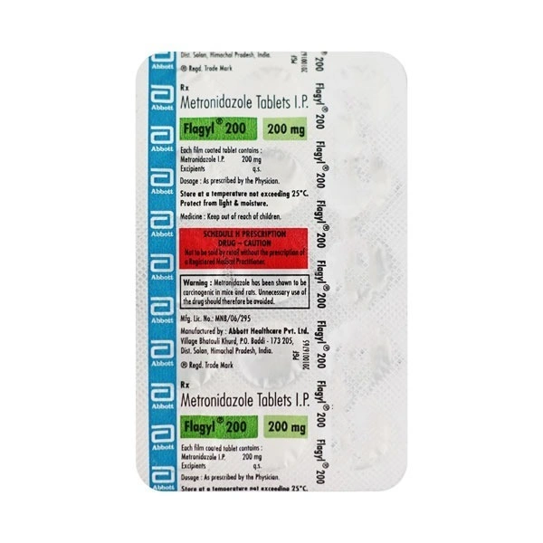 FLAGYL 200MGTAB (15 TAB)