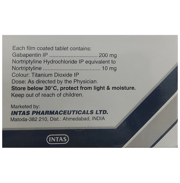 Gabapin NT 200 Tablet