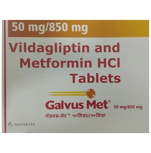 Galvus Met 50mg/850mg Tablet