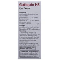 Gatiquin HS Eye Drop