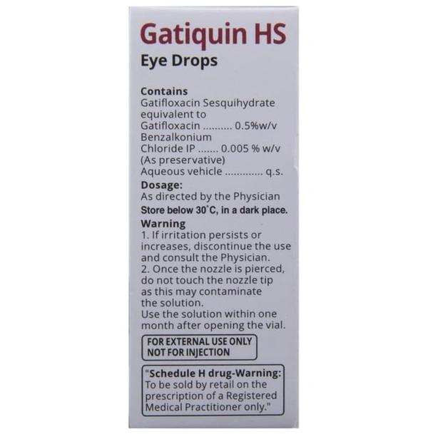 Gatiquin HS Eye Drop