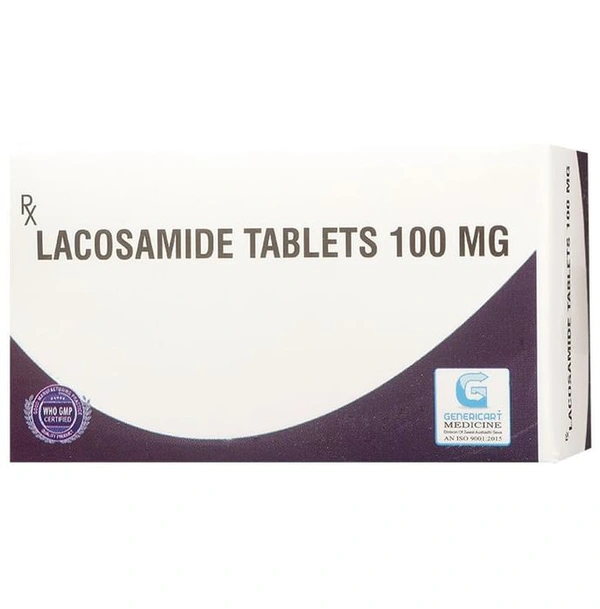 Genericart Lacosamide 100mg Tablet