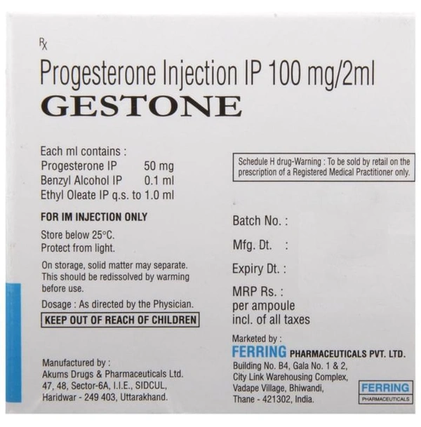 Gestone Injection