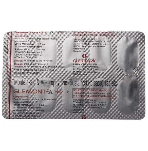 Glemont-A Tablet SR