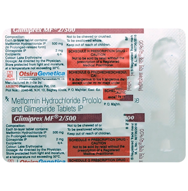 Glimiprex MF 2/500 Tablet PR
