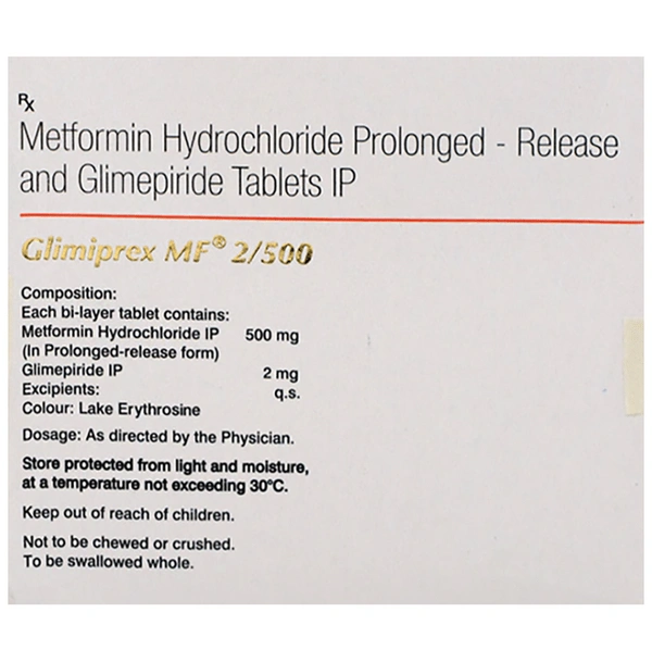 Glimiprex MF 2/500 Tablet PR