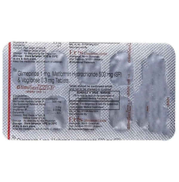 Glimisave MV 1.3 Tablet SR