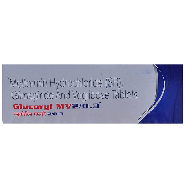 Glucoryl-MV 2/0.3 Tablet SR