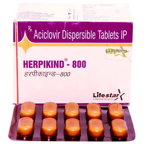 MANKIND PHARMA Herpikind 800Mgtab (10 Tab)