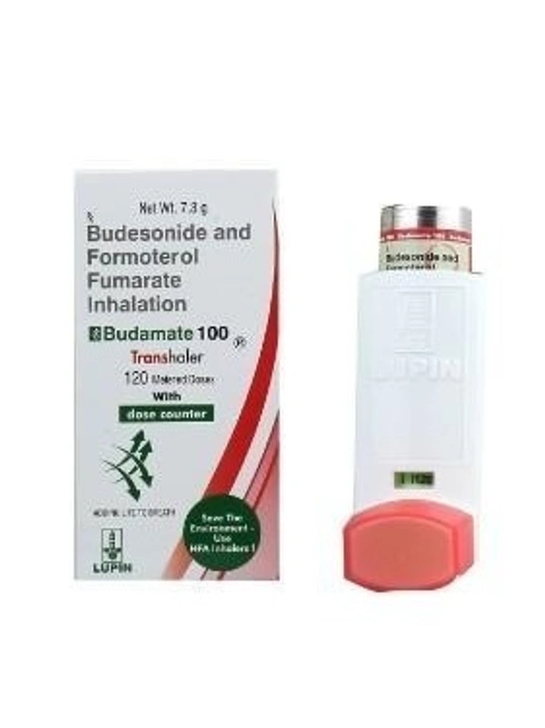 LUPIN Budamate 100 Transhaler (120 Mdi)
