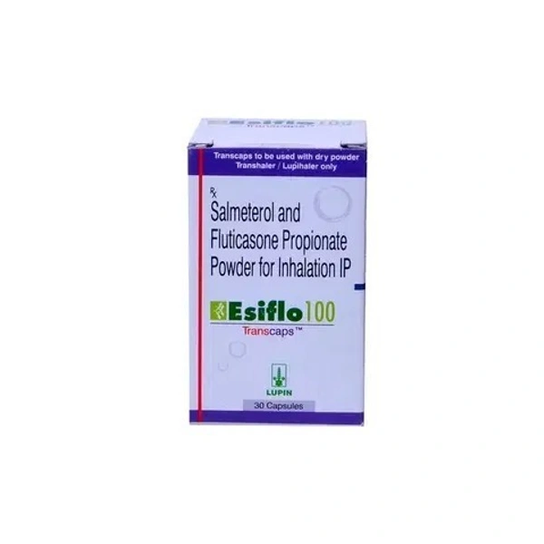 LUPIN Esiflo 100 Transcaps (10 Cap)