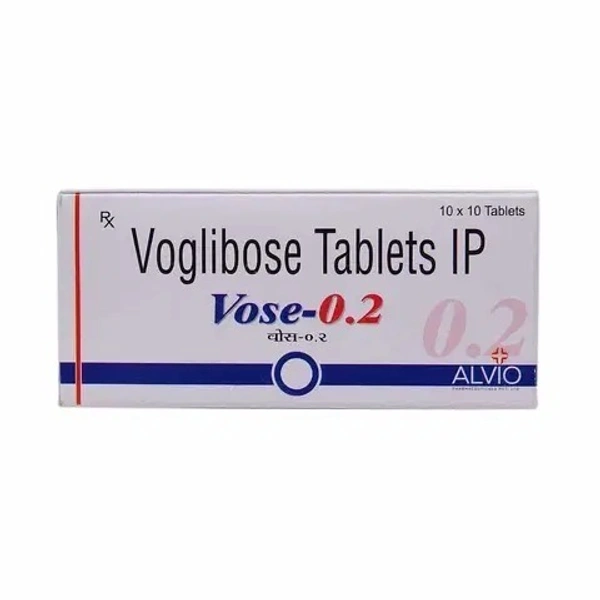 Alvio Pharmaceuticals Vose 0.2Mgtab (10 Tab)